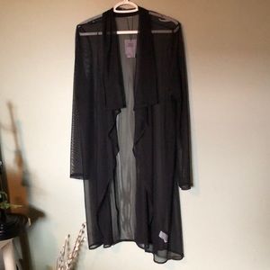 Must have mesh long sleeve coverup